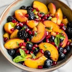 Summer Peach Fruit Salad