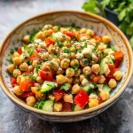 Tahini Lemon Chickpea Salad: A Refreshing Delight!