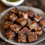 Air Fryer Juicy Steak Bites