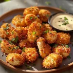 Air Fryer Ranch-Crusted Chicken Bites
