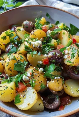 Amazing Mediterranean Potato Salad: 2 Flavors to Adore