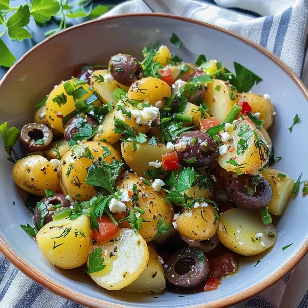 Amazing Mediterranean Potato Salad: 2 Flavors to Adore