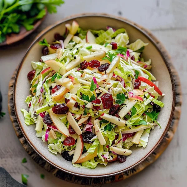 Apple Cranberry Coleslaw Recipe