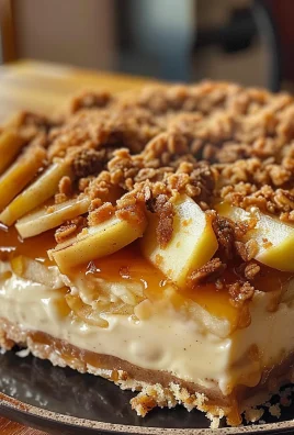 Apple Crisp Cheesecake Delight: A Delicious Fusion of Flavors