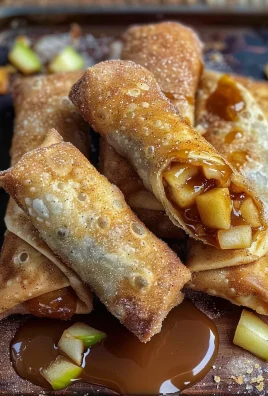 Apple Pie Egg Rolls