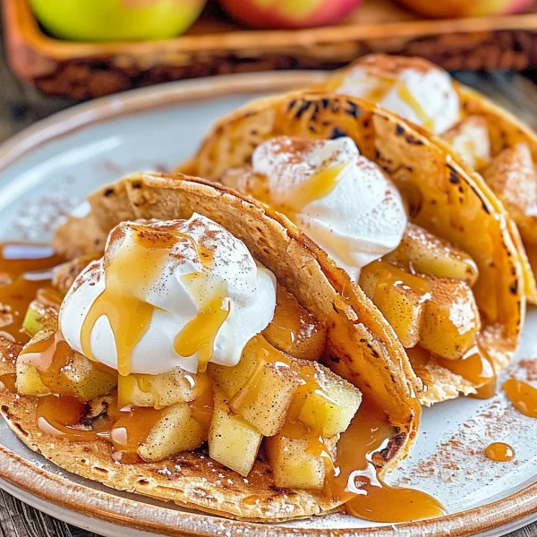Apple Pie Tacos
