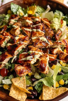 BBQ Chicken Chopped Salad with Cilantro Ranch