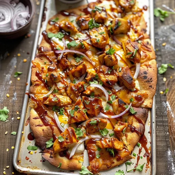 BBQ Chicken Flatbread