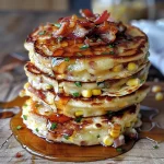 Bacon and Corn Griddle Cakes