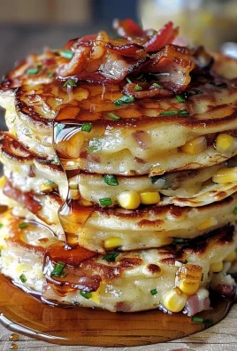 Bacon and Corn Griddle Cakes