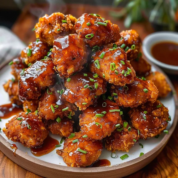 Baked Honey BBQ Chicken Bites