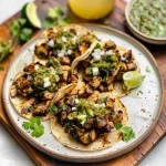 Charred Chile–Marinated Grilled Chicken Tacos