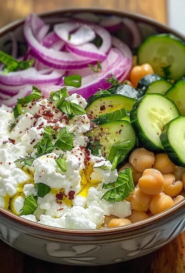 Cottage Cheese and Chickpea Salad: A Refreshing and Protein-Packed Delight
