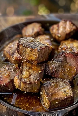 Cowboy Butter Steak Bites