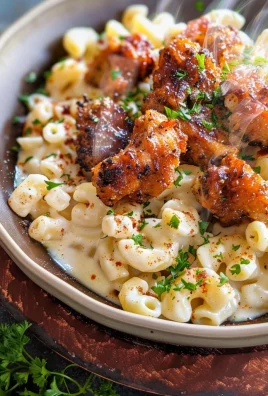 Creamy Honey Pepper Chicken Mac and Cheese Delight