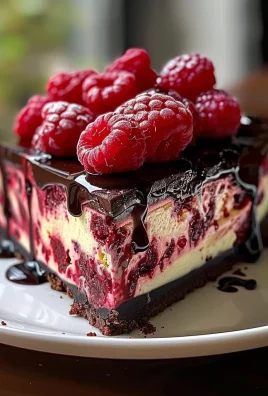 Dark Chocolate Raspberry Cheesecake: Indulge in a Decadent Dessert Delight