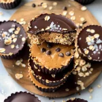 Easy No Bake Peanut Butter Oat Cups