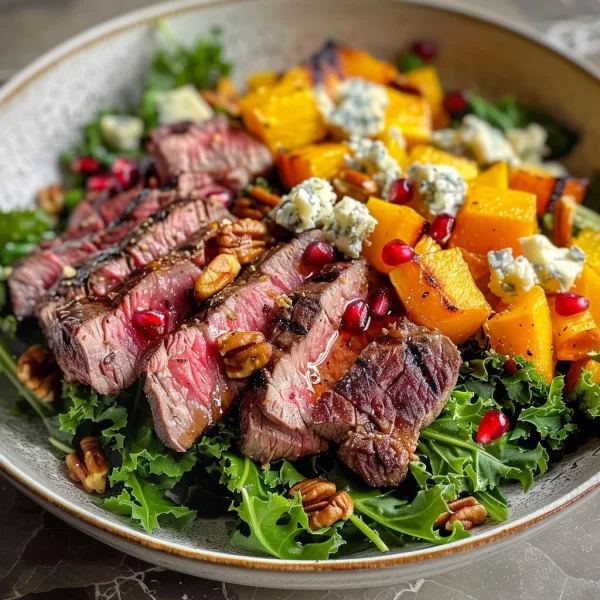 Fall Harvest Steak Salad