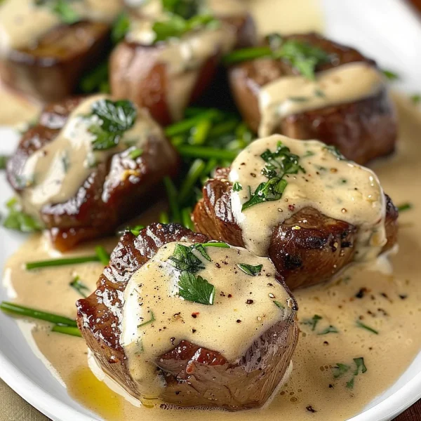 Garlic Butter Steak Bites with Parmesan Cream Sauce: A Flavorful, Easy Recipe