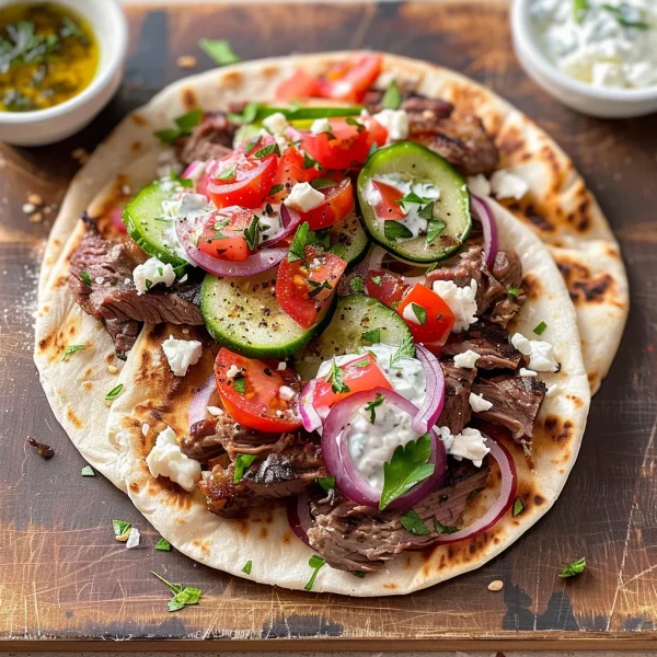 Greek Steak Gyros: An Amazing Ultimate Recipe for 5 Star Taste