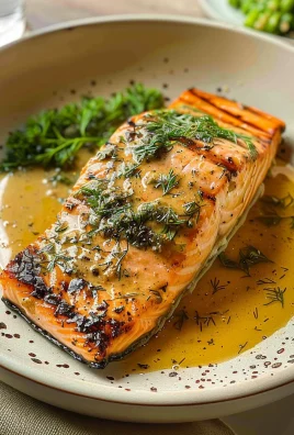Grilled Salmon with Dijon Mustard Sauce: A Flavorful Delight!