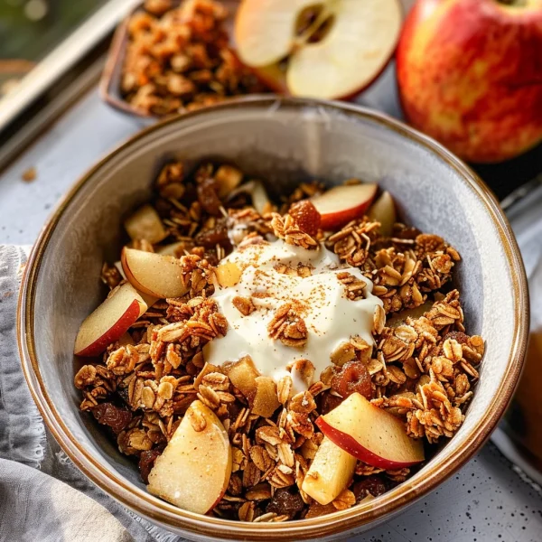 Healthy Apple Pie Granola