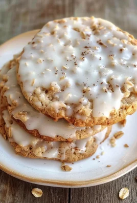 Iced Oatmeal Cookies Recipe