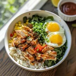 Irresistible High Protein BBQ Ranch Chicken Bowl Recipe