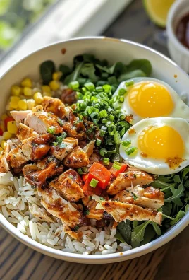 Irresistible High Protein BBQ Ranch Chicken Bowl Recipe