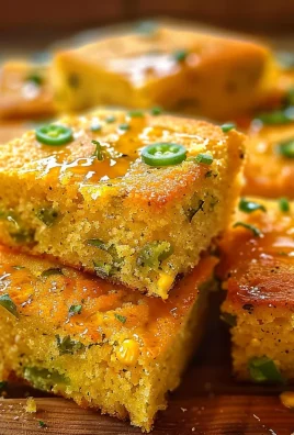 Jalapeño Cornbread with Lime Honey Glaze