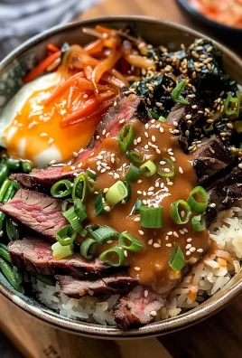 Korean BBQ Steak Rice Bowls with Spicy Cream Sauce: An Incredible Ultimate Recipe