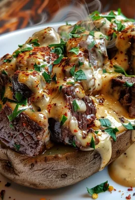 Loaded Steak Potato
