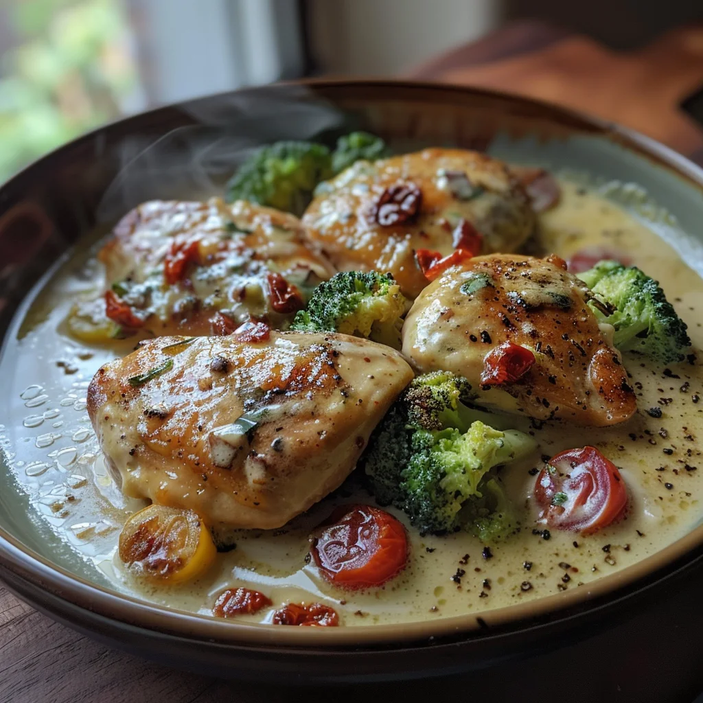 Low-Carb Tuscan Chicken image 4