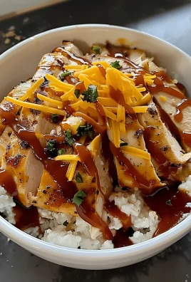 Macro Friendly BBQ Ranch Chicken Bowl with 42g of Protein