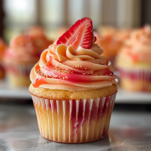 Mango Strawberry Sunset Cupcakes: A Delightful Recipe!