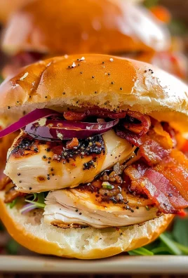 Maple Chicken & Bacon Sliders
