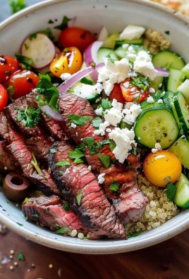 Mediterranean Steak Bowls: An Amazing Ultimate Dinner Recipe