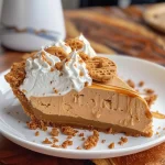No Bake Biscoff Pie