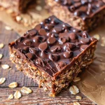 No Bake Chocolate Oatmeal Bars