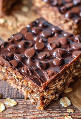 No Bake Chocolate Oatmeal Bars