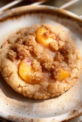 Peach Cobbler Cookies