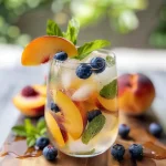 Refreshing Peach Sangria