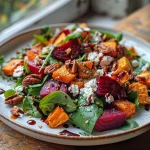 Roasted Beet Sweet Potato Salad: A Delicious & Healthy Recipe