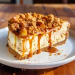 Salted Caramel Apple Pie Cheesecake Recipe