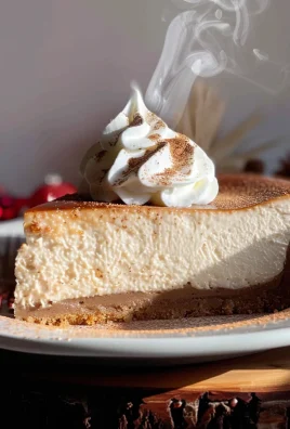 Spiced Chai Cheesecake + Gingersnap Crust