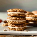 Spiced Eggnog Oatmeal Cream Pies
