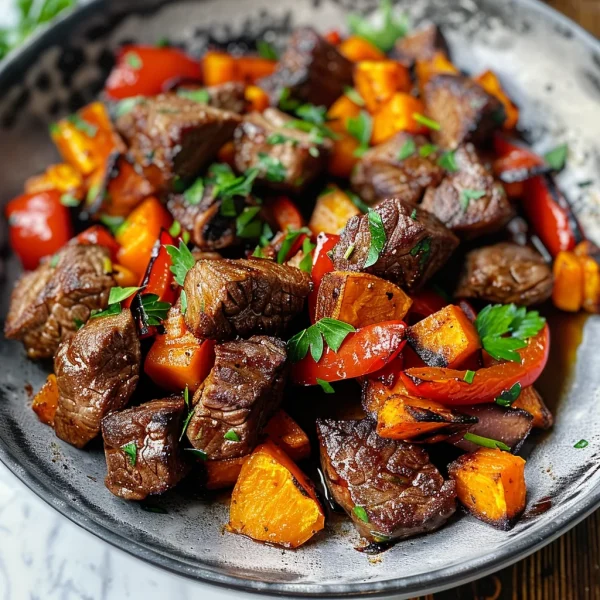 Steak Bites with Sweet Potatoes and Peppers: An Incredible Ultimate Recipe