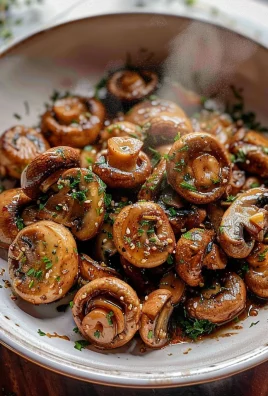 Steakhouse Garlic Butter Mushrooms