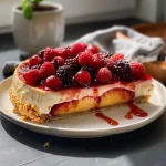 Summer Berry and Peach Cheesecake: A Refreshing Delight for Every Occasion