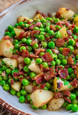 Thanksgiving Peas (with Pear and Pancetta)